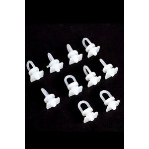 Perde ruleti korniş stopu vidalı perde düğmesi Perde Durdurucu (20 adet)