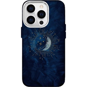 Turkuaz Dijital Pazarlama Apple iPhone 13 Pro Max Özel Ay Baskılı Lüks Silikon Kılıf