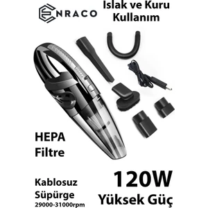 R-6053 Kablosuz Güçlü El Araç-Ev Süpürgesi