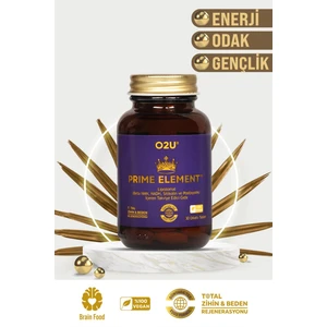 PRIME ELEMENT - Yaşamsal Enerji ve Zihin Performansı için Lipozomal (Nmn + Nadh + Sitikolin +Postbiyotik) 30 Dilaltı