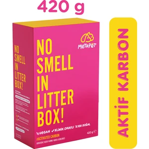 Kokusuz Aktif Karbonlu, Kedi Kumu Tuvaleti için Giderici, Kokusu Doğal İdrar Çiş Giderme, 420 Gram
