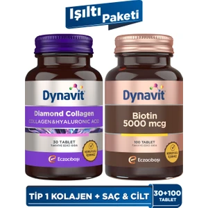 Collagen Hyaluronic Acid & Biotin 5000 - Işıltı Paketi