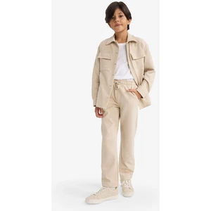 Erkek Çocuk Beli Lastikli Standart Paça Pantolon G3727A825AU