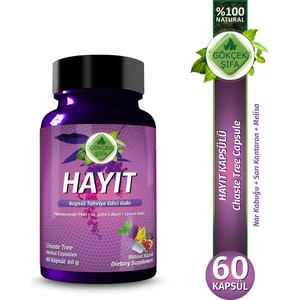 Gökçek Şifa  Hayıt Kapsül (CHASTE TREE CAPSULE)
