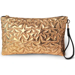 Yıldız Desenli Platin Portföy Çanta