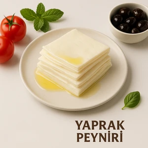 Diyarbakır Yöresel Yaprak Peyniri Az Tuzlu 3 kg
