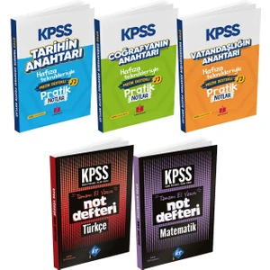 Anahtar Kitaplar Yayınevi 2026 KPSS Hafıza Teknikleriyle Müzik Destekli Pratik 5'li