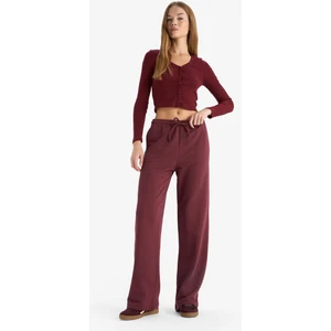 Straight Fit Beli Bağcıklı Basic Eşofman Altı D6667AX25AU