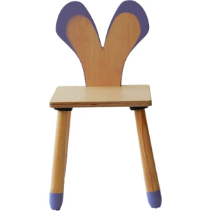 Wood & Joy Doğal Ahşap Renkli Çocuk Sandalye Fare