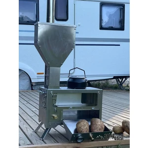 Pelet Soba 304 Paslanmaz Çelik (Çantalı)