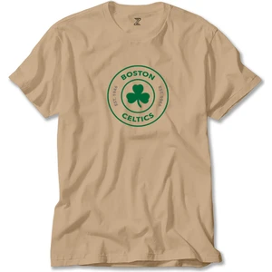 Boston Celtics Logo Krem Tişört Liyada