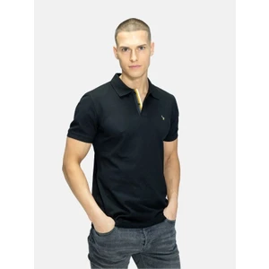 Blinky Erkek Merserize Plaket Şeritli Polo Yaka Pike T-Shirt