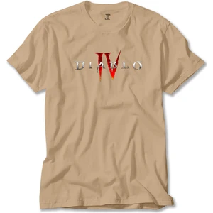 Diablo Iv Logo Krem Tişört Liyada
