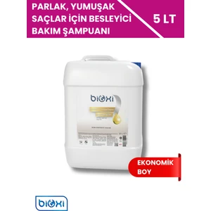 Parlak, Güçlü ve Yumuşak Saçlar İçin Nemlendirici, Besleyici Bakım Şampuanı 5 Lt