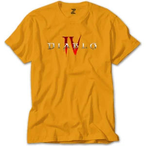 Diablo Iv Logo Sarı Tişört Liyada