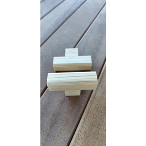 Artemis Ahşap Mobilya Dolap Kulpu (Tek Vidalı Topuz)