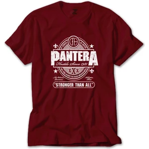 Pantera Hostile Kırmızı Tişört Liyada