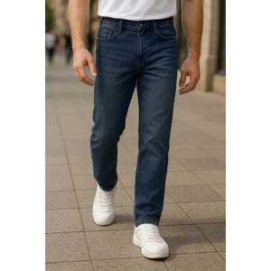 Cedy Denım Erkek Yüksel Bel Bol Kesim Boru Paça Kot Pantolon Reguler Fit Jean C336