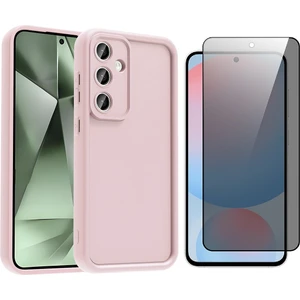 Samsung Galaxy A56 Kılıf Kamera Korumalı Zore Ananas Kapak + Hayalet Ekran Koruyucu