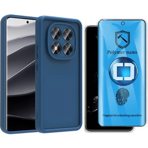 Xiaomi Redmi Note 14 Pro Plus Kılıf Kamera Korumalı Zore Ananas Kapak + Hayalet Ekran Koruyucu