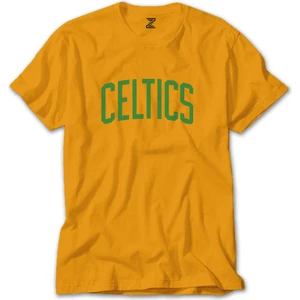 Boston Celtics Yazı Sarı Tişört Liyada