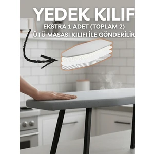 Mini Ütü Masası Pratik Konforlu Taşınabilir Portatif Hafif Asılabilir Seyahat Kompakt Ütü Masa 38x88