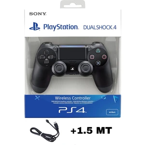Crk Teknoloji Ps4 ve Pc Dualshock 4 V2 Gamepad Siyah Yeni Nesil Kol Yenilenmiş
