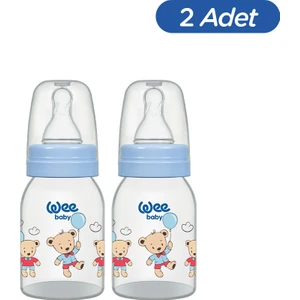 Wee Baby Klasik Pp Biberon 125 ml - Mavi (2'li Set)