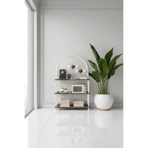 Çevir Kur Antrasit BD Kahve Köşesi Dolabı, , Mutfak Düzenleyici 71*136*35 cm