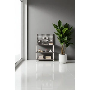 Çevir Kur Antrasit Bd Kahve Köşesi Dolabı, Mutfak Standı, Mutfak Dolabı, Mutfak Düzenleyici 71x136x35 cm