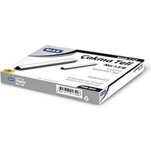 Çakma Makinası Teli 13/8 100 Adet Beyaz Renkli Dayanıklı ve Kullanışlı