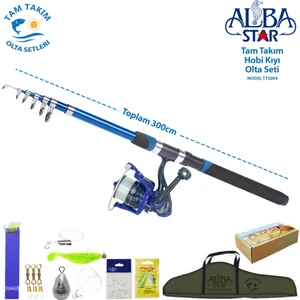 Albastar Tam Takım Hobi Kıyı Olta Seti - TTS004