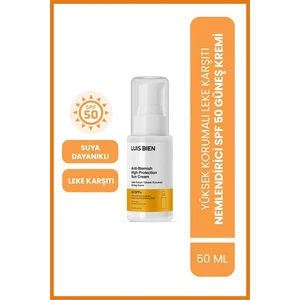 Luis Bien Leke Karşıtı Spf +50 Tüm Ciltler Için Yüksek Korumalı Güneş Kremi 50 ml