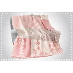 Çift Kişilik Pamuklu Battaniye Rene 180 x 220 cm