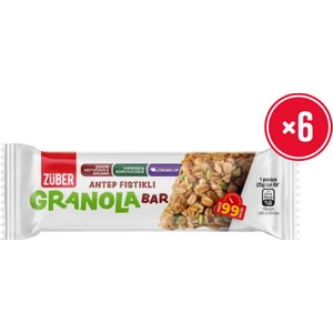 Granola Bar Antep Fıstıklı 25G x 6 Adet
