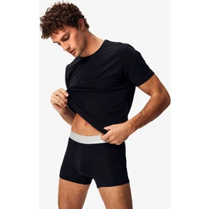 Erkek Modal Elastan Boxer Silver 9303 - Siyah