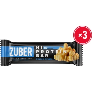 Yüksek Protein Bar Fındık Ezmeli 45G x 3 Adet
