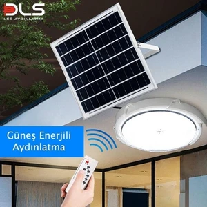 Dls 100W Güneş Enerjili Solar Bahçe Çevre Lambası Dls (Yurt Dışından)