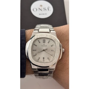 Eşref Tek Model Coliseum Çelik Saat Aktif Takvim Su Gçmz