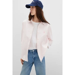 Pembe Çizgili Gömlek 1211420-91459