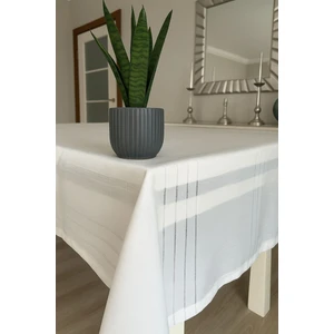 Zeria Home Dertsiz Leke Tutmaz Keten Görünümlü  Colber Masa Örtüsü