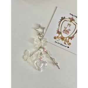 Pinky Lady Yıldız Klipsli Kelebek Balerin Çanta Aksesuarı