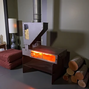 Albu Soba Albus Izmir - Type Pelet Sobası Albusoba Yeni Nesil Isınma Sistemleri (Cimri Radyatör Hediyeli)