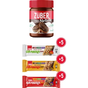Nutzilla Fındık Kreması Kakaolu + Granola Bar Deneme Paketi