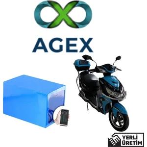Agex Enerji Falcon Enjoy Plus 72 Volt 45 Ah Lifepo4 Batarya