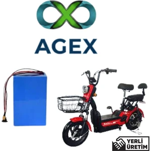Agex Enerji Motolux F4 48 Volt 12 Ah  Lifepo4 Batarya