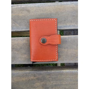 Mekanizmalı Hakiki Deri Akıllı Cüzdan Kartlık