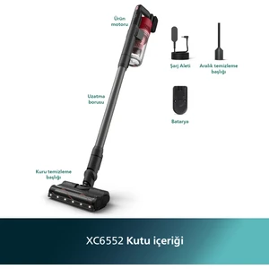 6000 Serisi XC6552/01 Kablosuz Dikey Süpürge