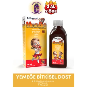 Athyras Pharma Multibox Centiyana Kökü, Rezene, L-Arjinin, B Complex, Çinko Çocuk Multivitamin 150 ml ( İŞTAH ŞURUBU )