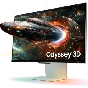 27" Odyssey 3D G90XF 4K 165 Hz Gaming Monitör Gümüş